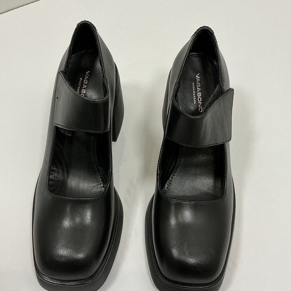 Vagabond Brooke Black Platform Mary Janes - Picture 3 of 6